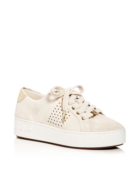 michael kors look poppy lace up|Michael Kors sneaker.